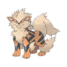picture of a arcanine