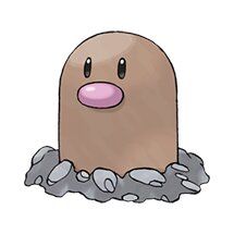 picture of a diglett