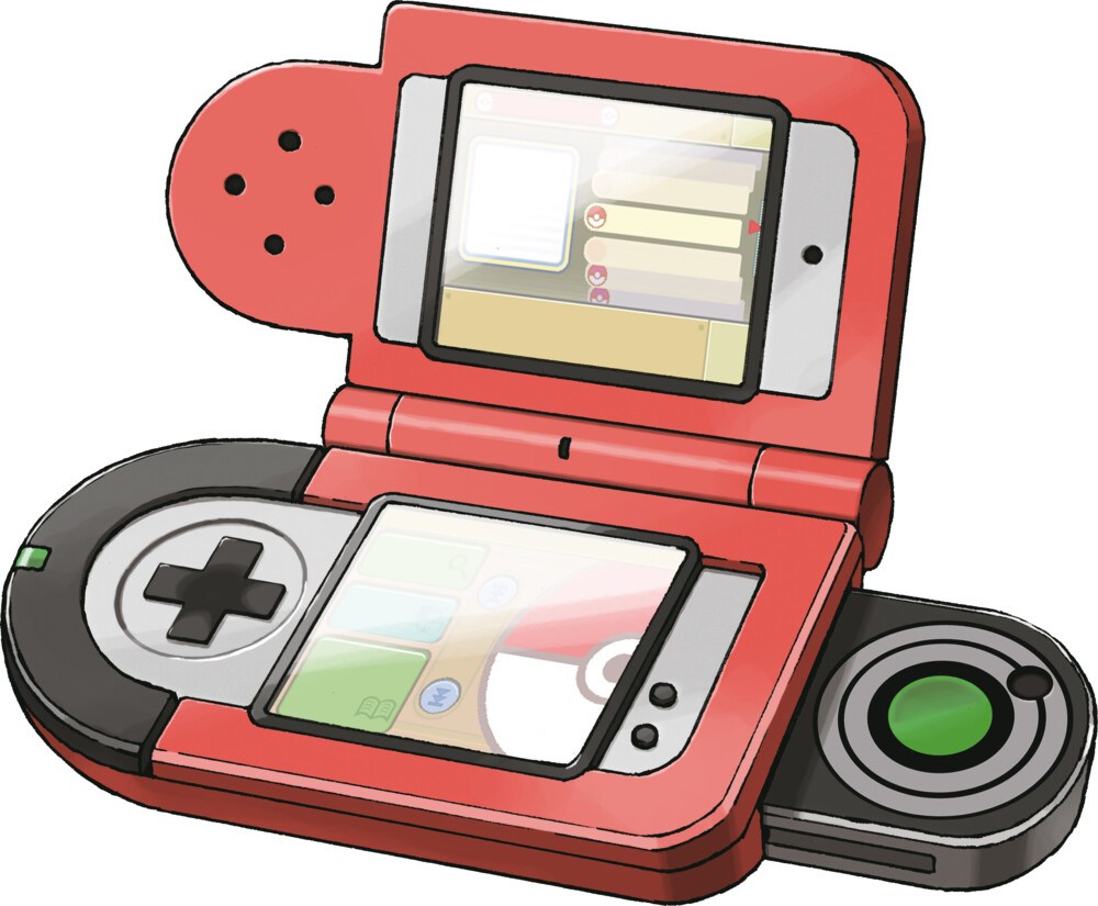 A picture of a Pokédex
